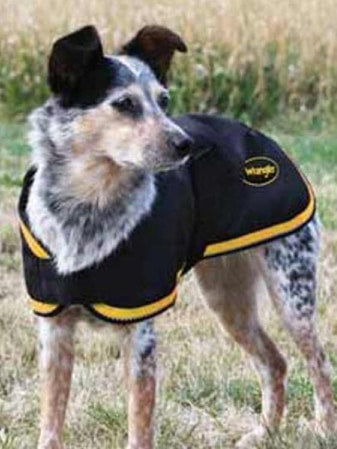 Wrangler Arnie 1200D Waterproof Dog Coat Black 12"