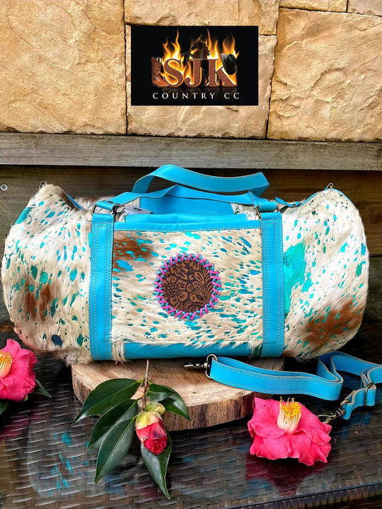 Duffle - Overnight Weekender Genuine Hide Travel Bag