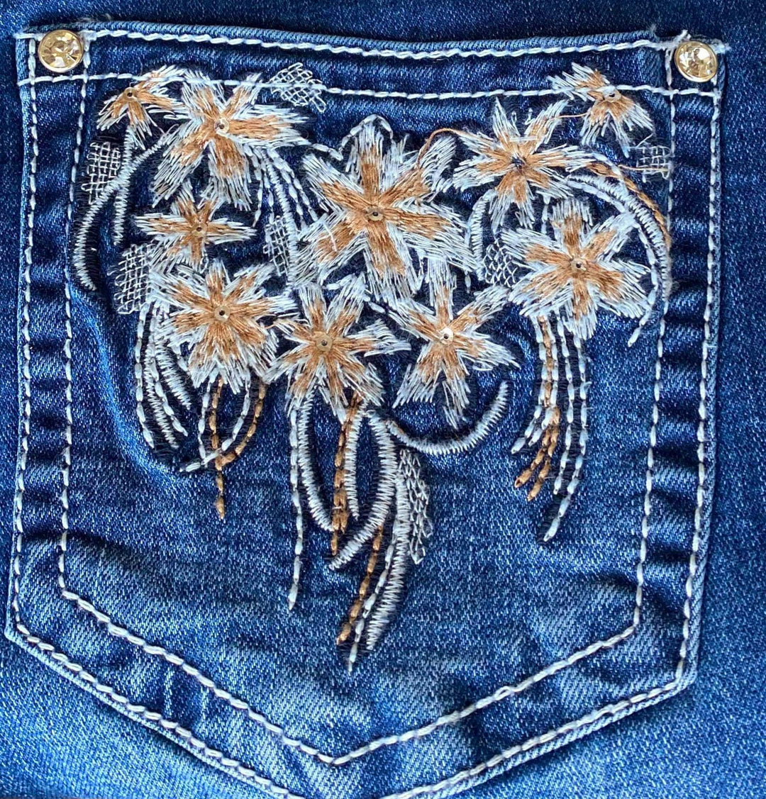 Outback Faith Mid Rise Stretchy Jeans