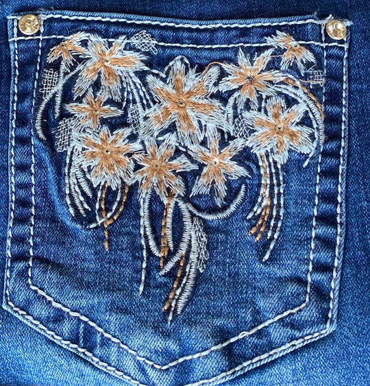 Outback Faith Mid Rise Stretchy Jeans