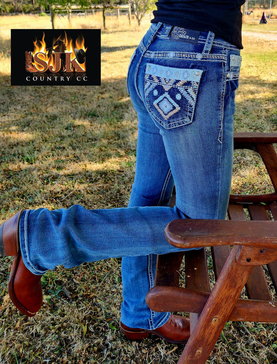 Grace in LA Easy Fit COMFY  Mid Rise Cody  Jeans Size 25