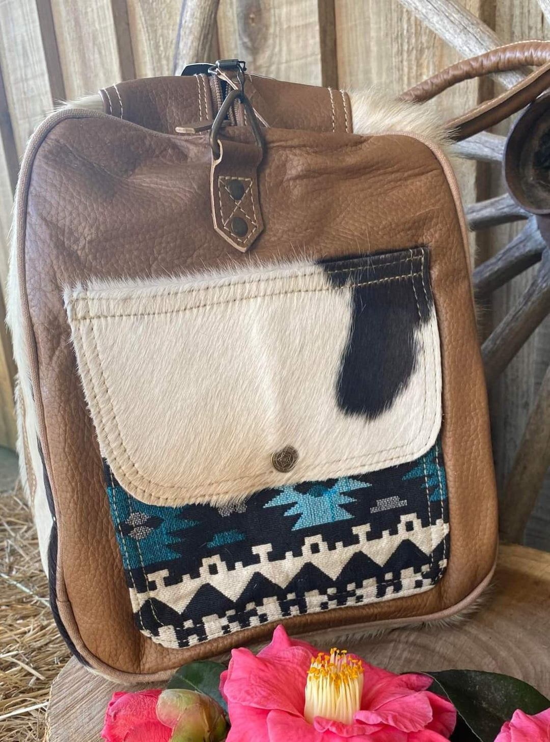 Duffle - Weekender Genuine Hide Travel Bag