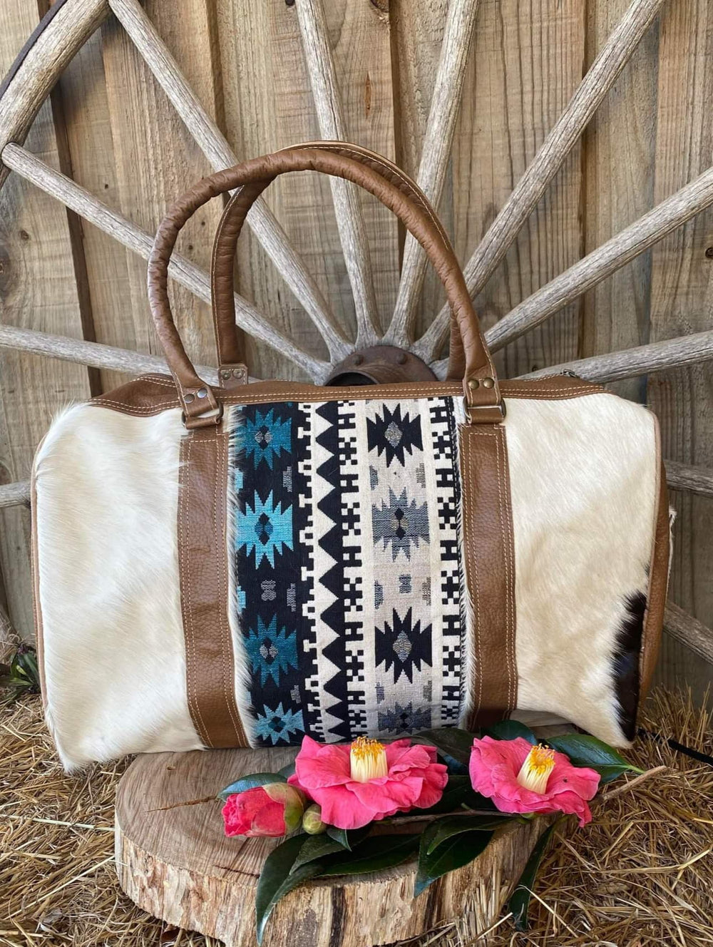 Duffle - Weekender Genuine Hide Travel Bag