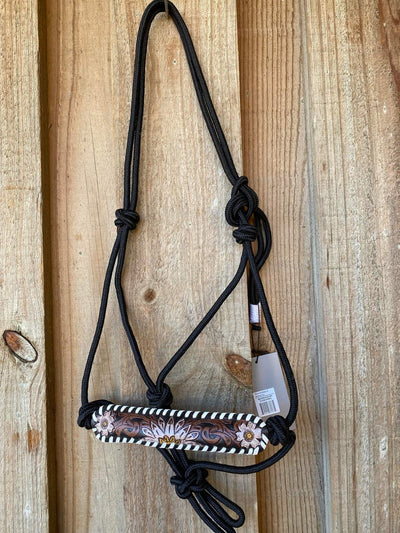 Halter - Rope Halter with Leather noseband