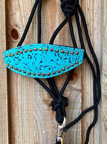 Halter Bronc - Cowboy  Bronc Style Rope Halter and Lead