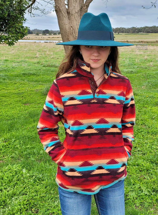 Thomas Cook Augusta Teal Felt Hat