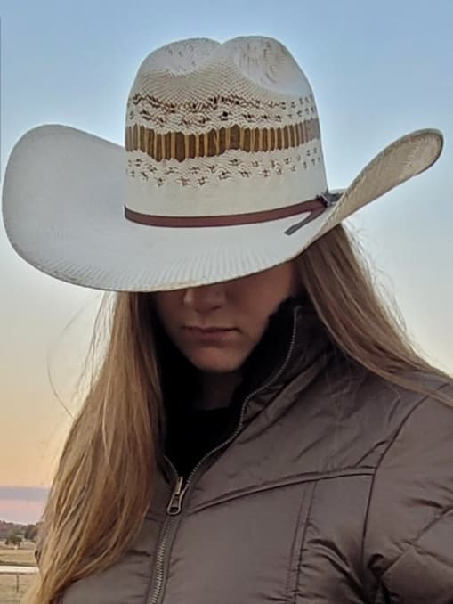 Twister Wheat Straw Unisex Cowboy Hat