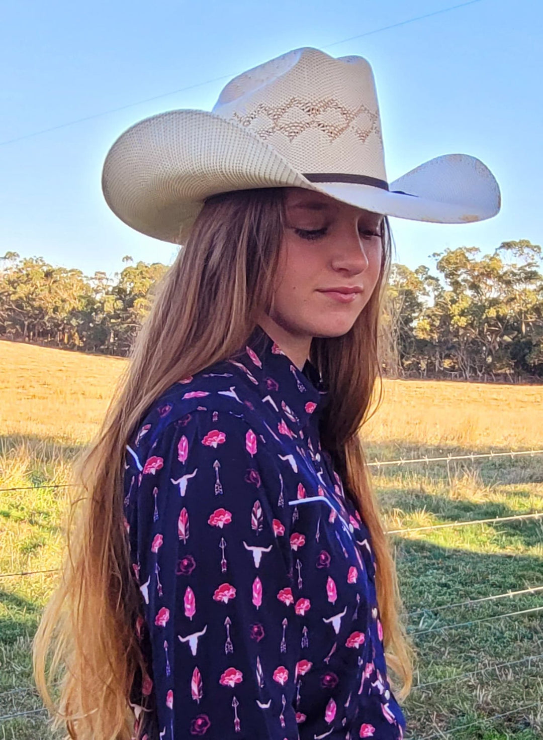 Twister Wheat Straw Unisex Cowboy Hat