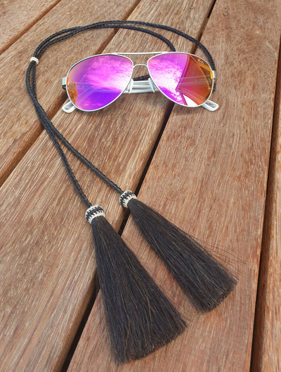 Genuine Horsehair Eye Glass Holder - For Reading glasses or Sunnies