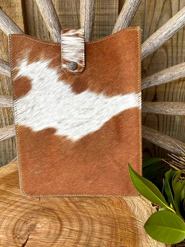 I Pad - Cowhide HAZEL SPILL I-PAD COVER