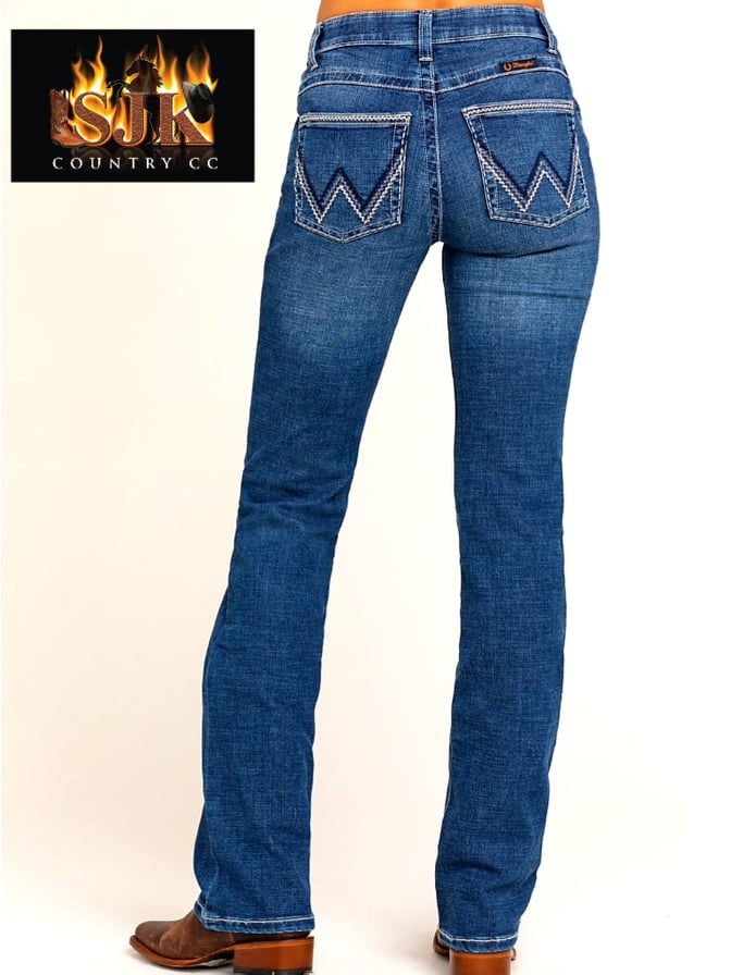 Wrangler WILLOW Ultimate Riding SLIM FIT Jeans 36" Leg