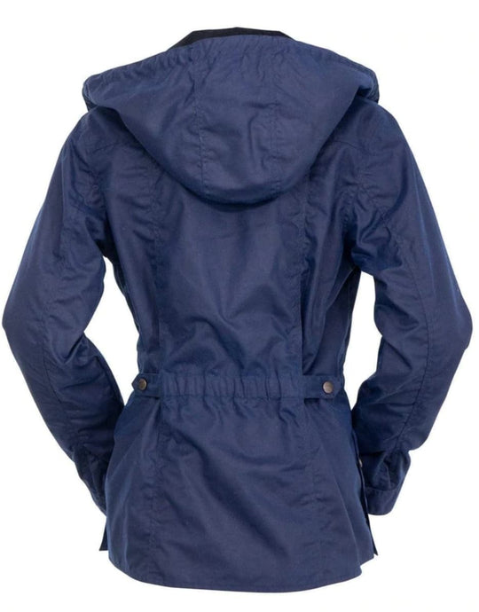 Outback Jillaroo Navy Oilskin Jacket