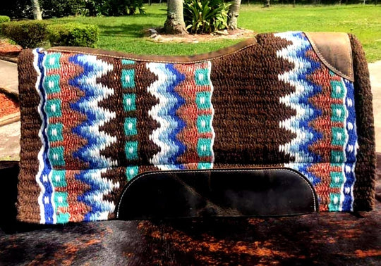 Western Klassy Cowgirl  28x30  Contour Woolen Top Felt Bottom Fender/Barrel Size