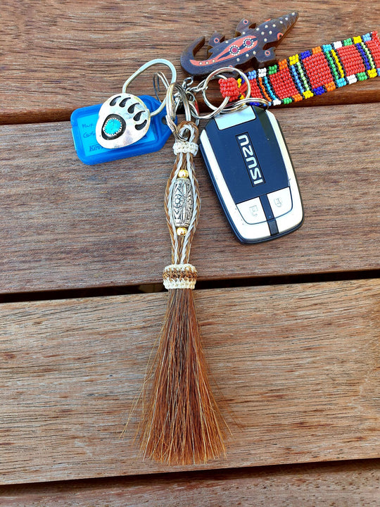 Gift - Genuine HH Bead Detail Key Ring
