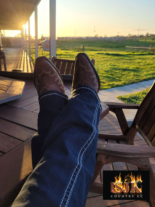 Bootie - Dixie Genuine Leather Fashion Boots