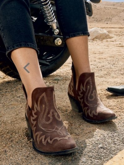 Bootie - Dixie Genuine Leather Fashion Boots