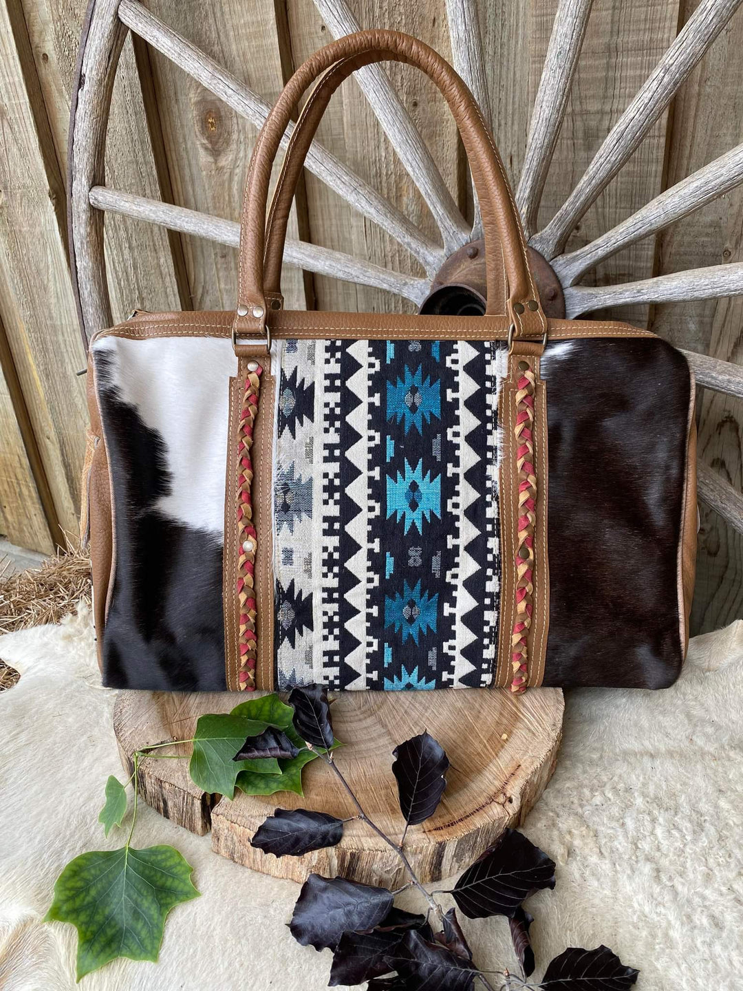 Duffle - Weekender Genuine Hide Travel Bag