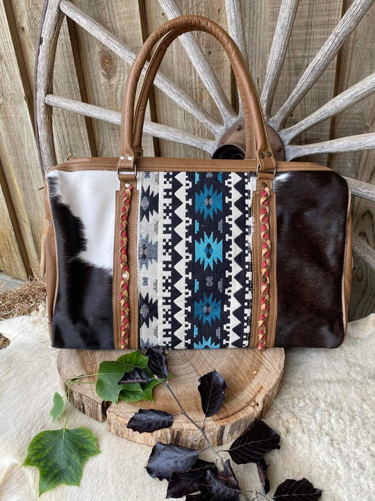 Duffle - Weekender Genuine Hide Travel Bag