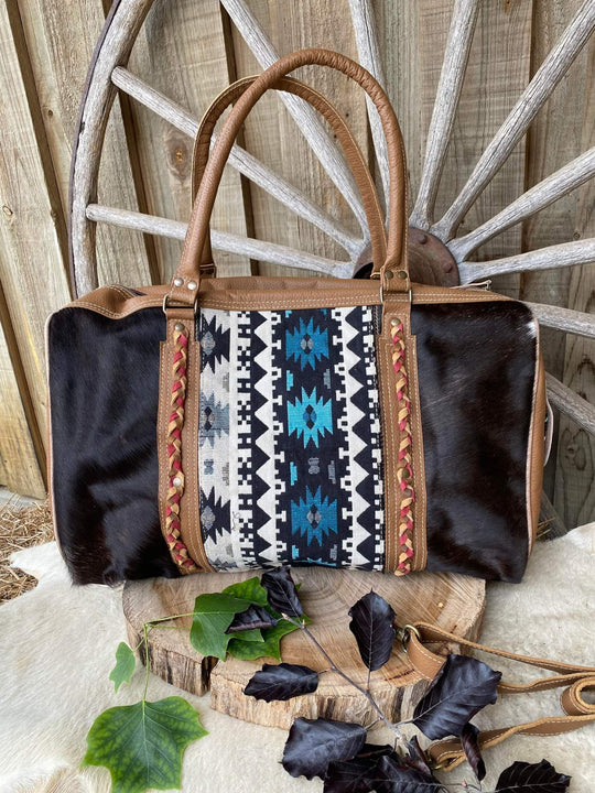Duffle - Weekender Genuine Hide Travel Bag