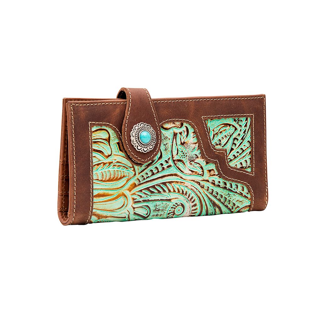 Western Leather Embossed wallet