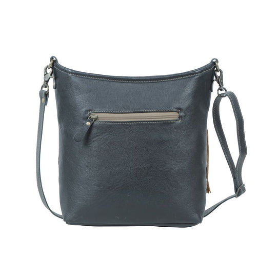 Western Hide & Genuine Tooled Leather Crossbody
