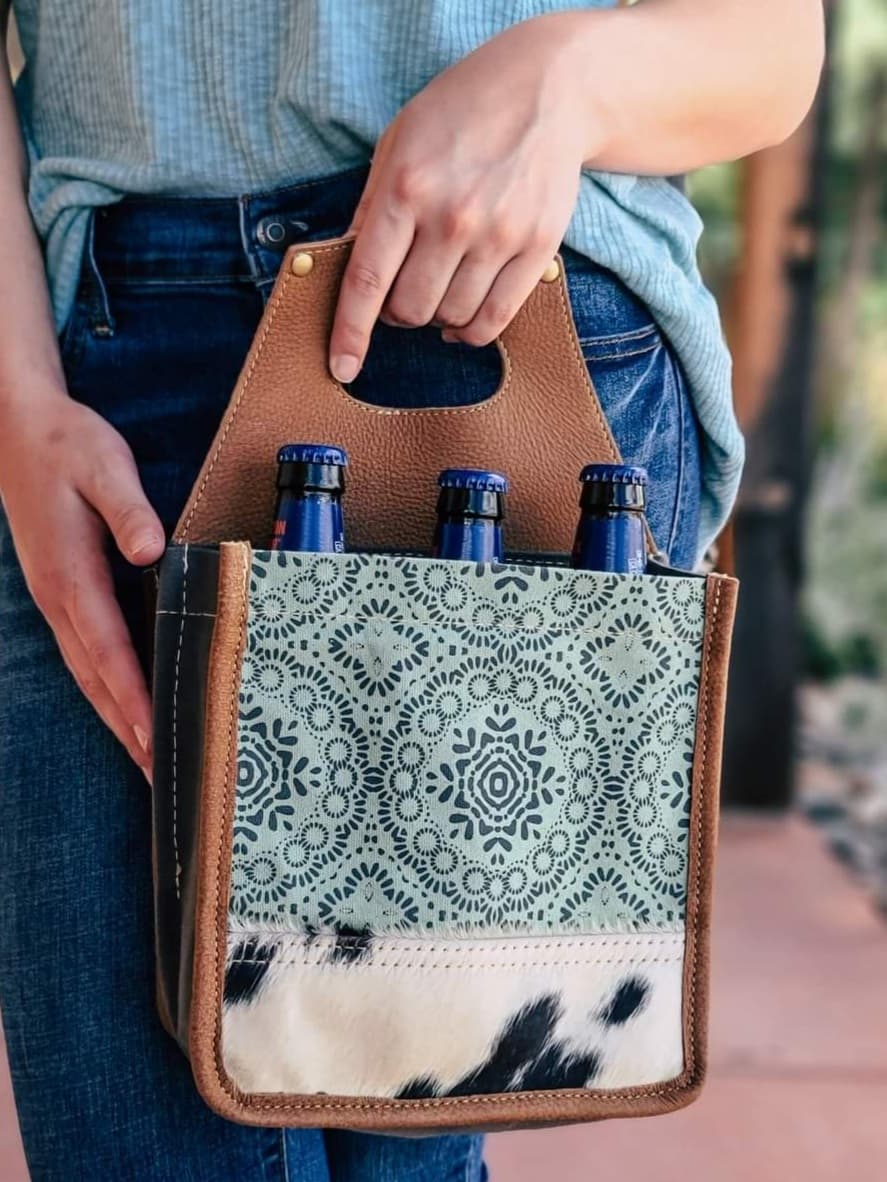 6-PACK BEER or wine CLIQUE CADDY