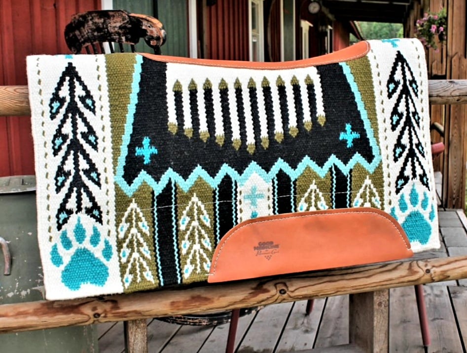 Pro Choice Western Saddle Pad USA Made Good Medicine SMX Air Ride 33x38