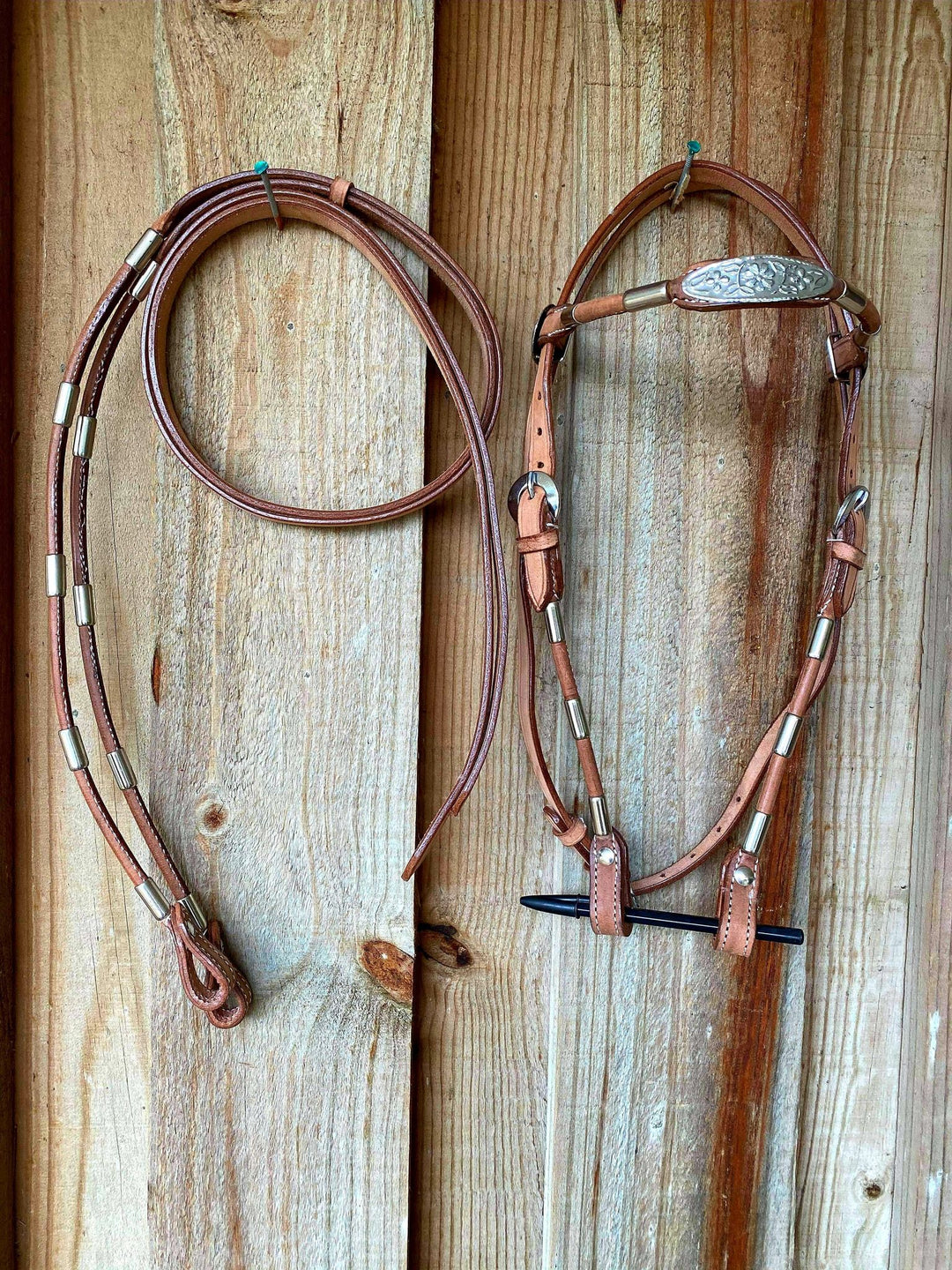 Western Bridle Browband Pony Poco Complete Bridle and Reins