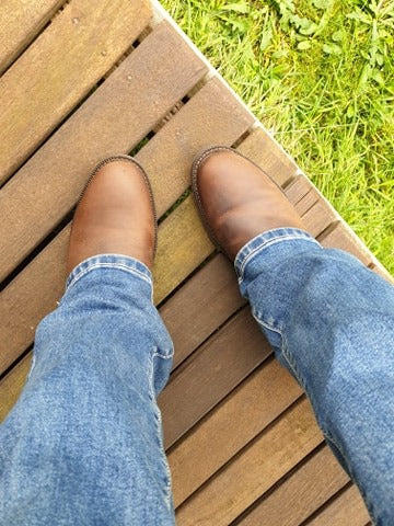 Twisted X Waterproof Roper Leather Cowboy Boots