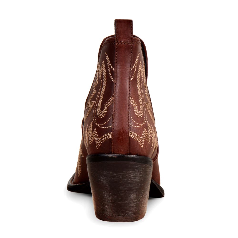 Bootie - Dixie Genuine Leather Fashion Boots