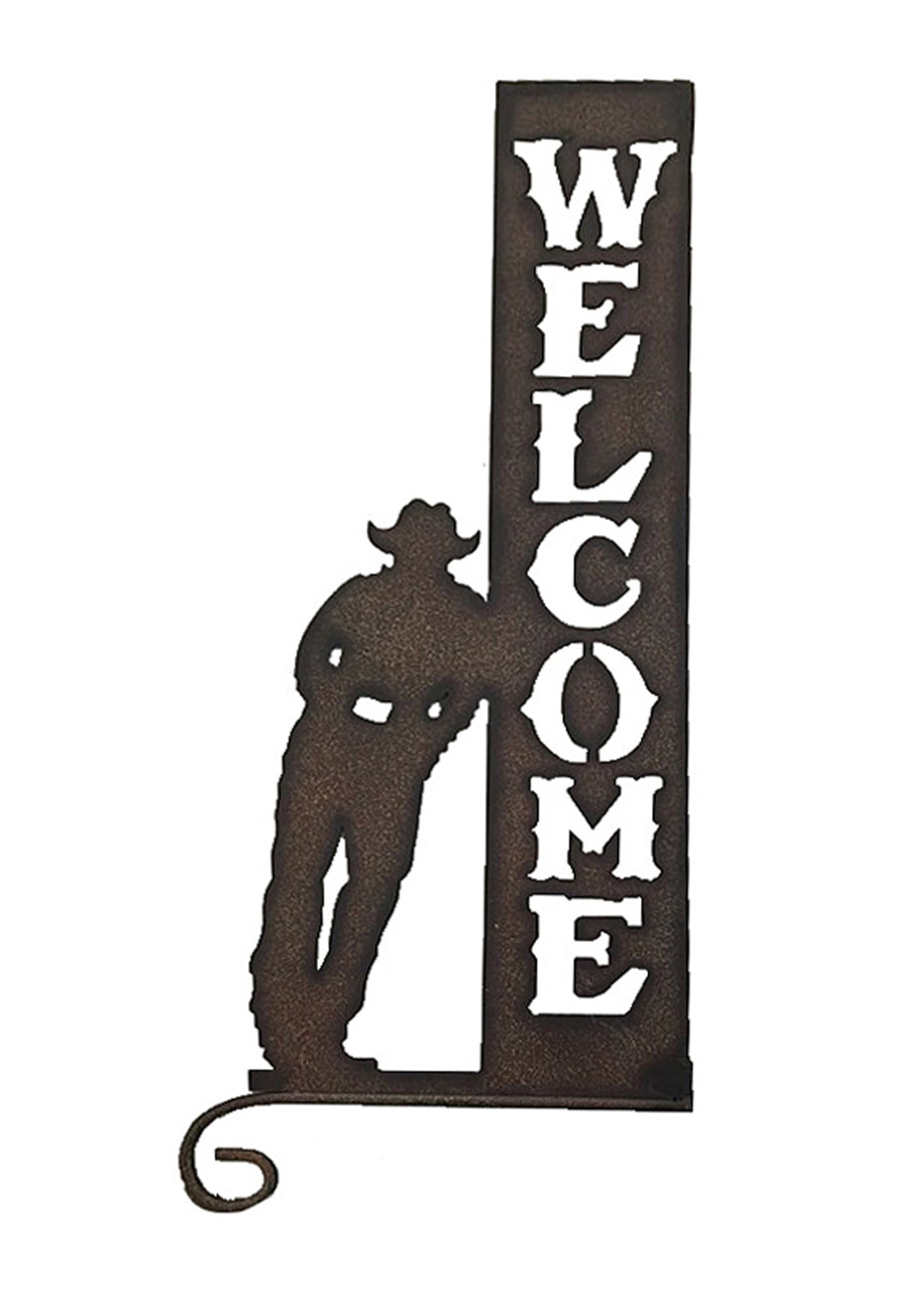 Gift - Pure Western Metal Welcome Sign