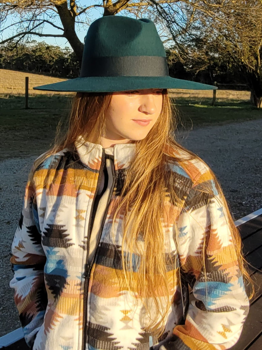 Thomas Cook Augusta Teal Felt Hat