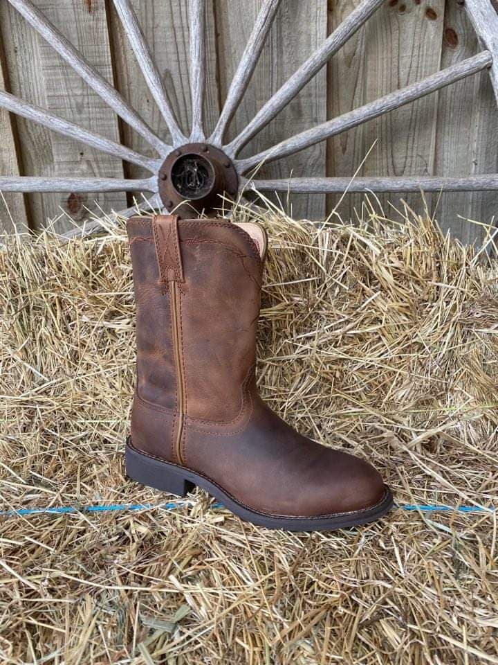 Twisted X Waterproof Roper Leather Cowboy Boots