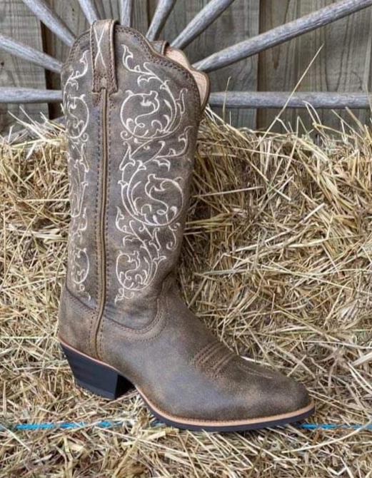 Twisted X Western Bomber Brown Cowboy Boots C Width