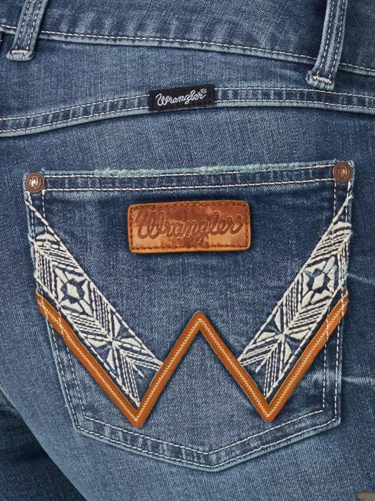 Wrangler Retro Mae Blaine Stretch Jeans 34" Leg  USA 1