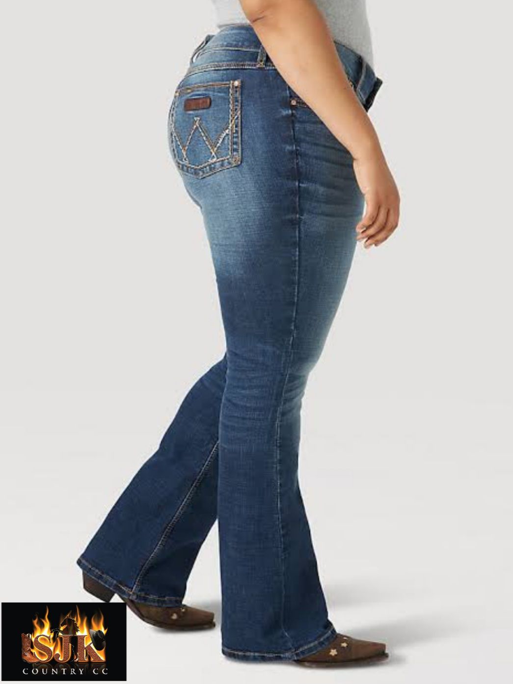 Wrangler Plus Size Retro Jeans  24