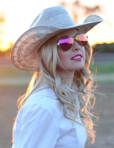 Gidgee Equestrian Sunglasses EQUATOR – Champagne Pink